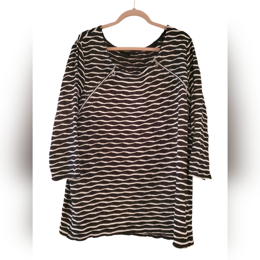 Onque Casual Tunic Top Size 2X
